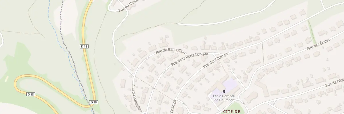 Plan du 31 Rue de la Botte Longue à Réhon
