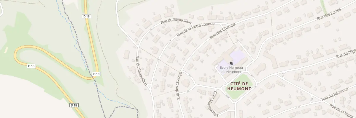 Plan du 31 Rue des Champs à Réhon