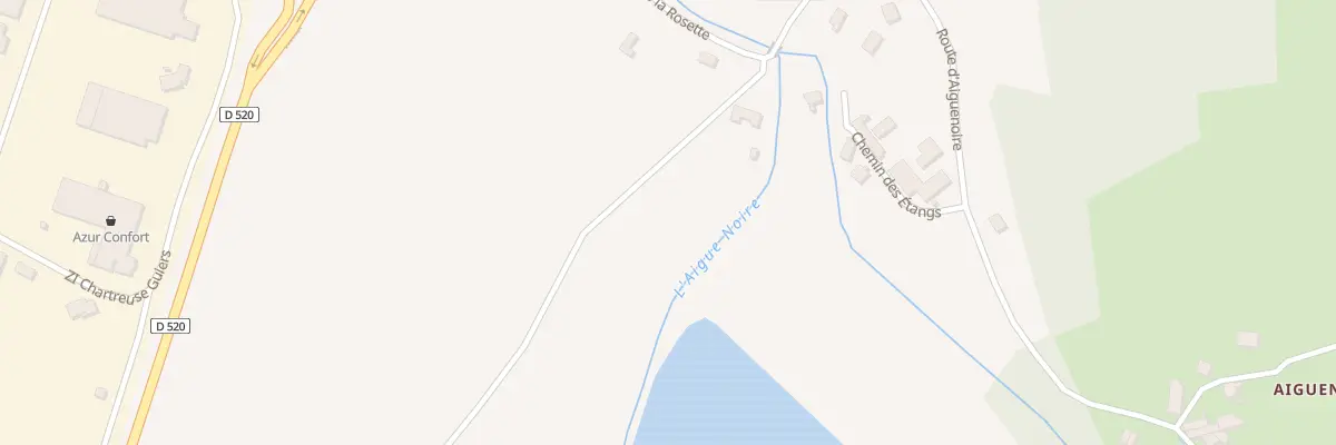 Plan du 157 Rte de la Rosette à Entre-deux-Guiers