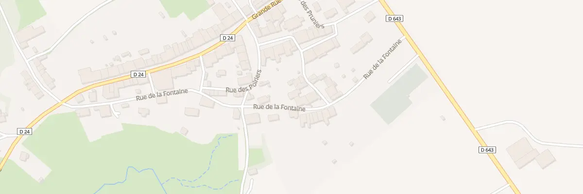 Plan du 5T Rue de la Fontaine à Mercy-le-Bas