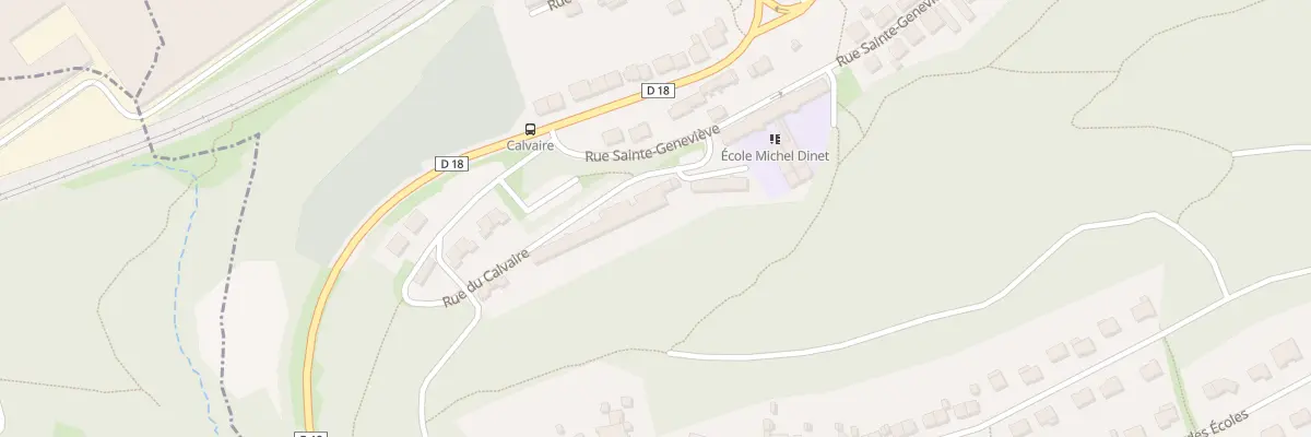 Plan du 5 Rue Ste Geneviéve Beausejour à Réhon