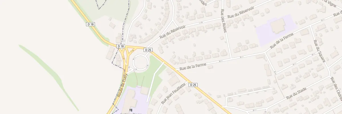 Plan du 5 Rue de Chenieres à Réhon
