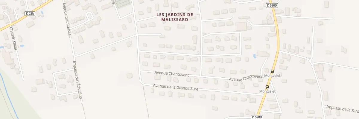 Plan du 10 Rue des Centaurées à Entre-deux-Guiers