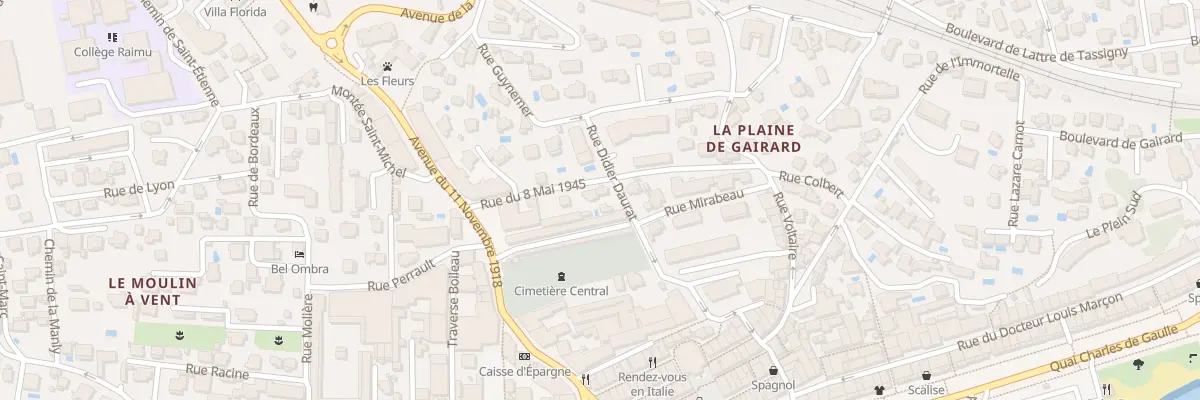 Plan du 143 Rue du 8 Mai à Bandol