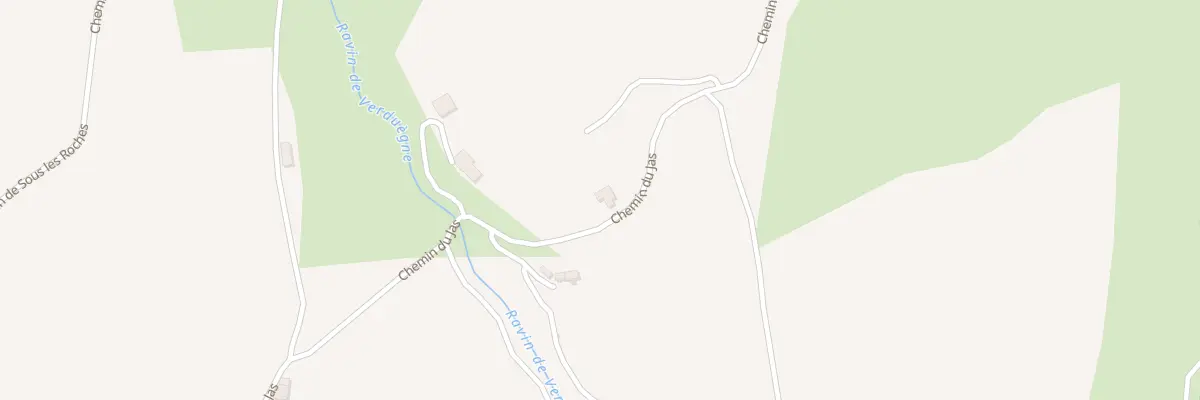 Plan du 7021 Verduegne à Saint-Vincent-sur-Jabron