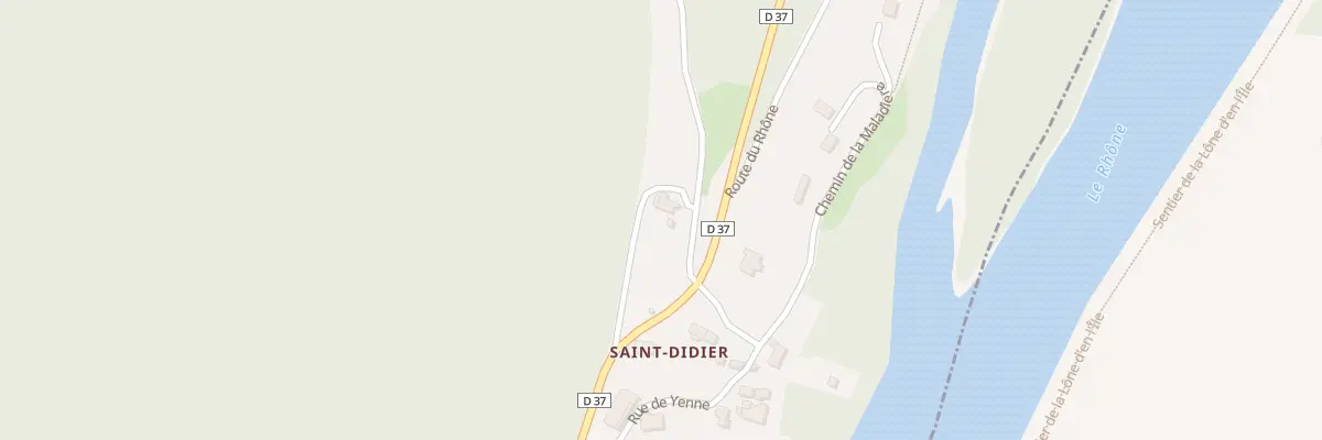 Plan du 403 Rue de Yenne à Chaleins