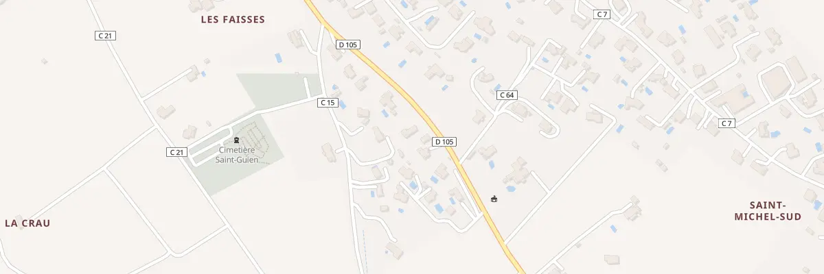 Plan du 18 Rte Dep N 105 à Pierrevert