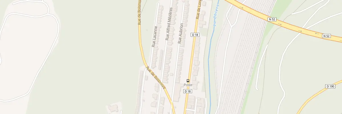 Plan du 18 Rue Mezieres à Réhon