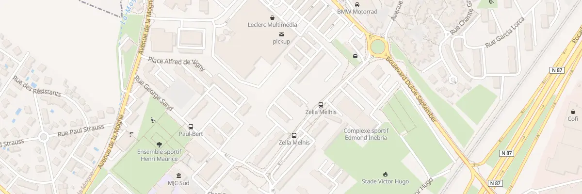 Plan du 15 Rue Franz Liszt à Saint-Martin-d’Hères