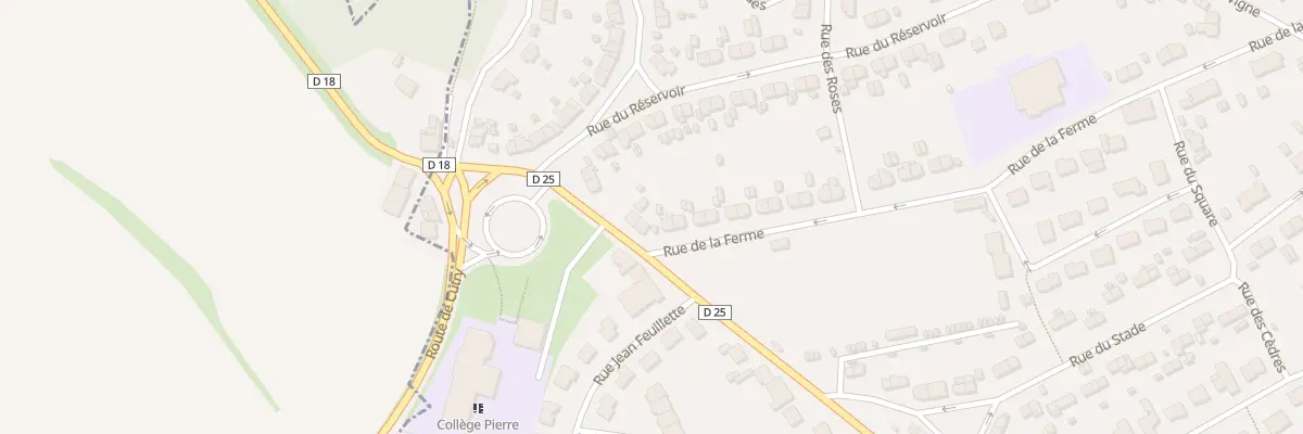 Plan du 7 Rue de Chenieres à Réhon