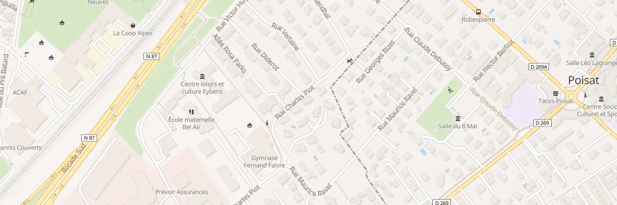 Plan du 32B Rue Charles Piot à Eybens