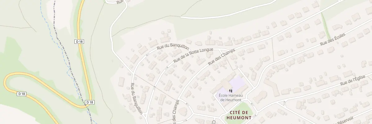 Plan du 30 Rue de la Botte Longue à Réhon