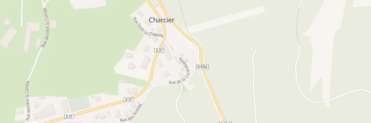 Plan du 162 Rue de la Cocarabache à Charcier