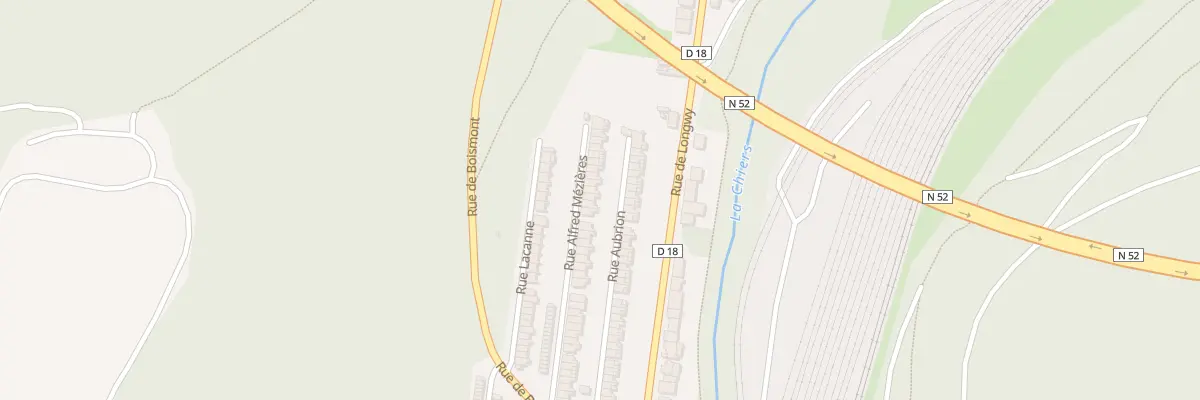 Plan du 33 Rue Mezieres à Réhon