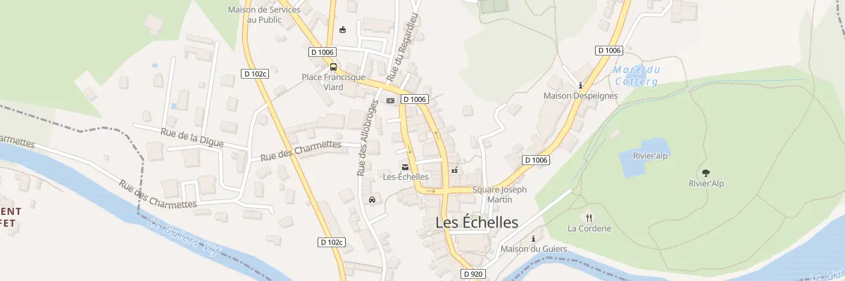 Plan du 11 Rue Jean-Jacques Rousseau aux Échelles