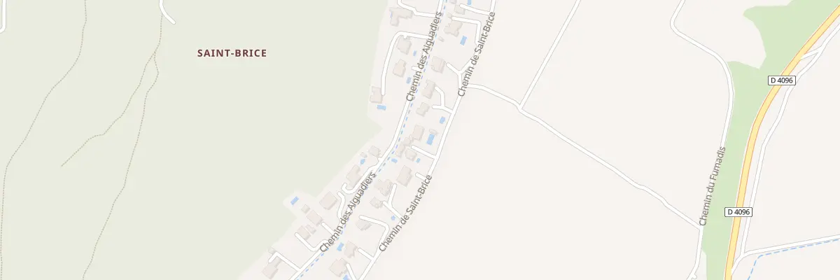 Plan du 641 Che de Saint Brice à Corbières-en-Provence