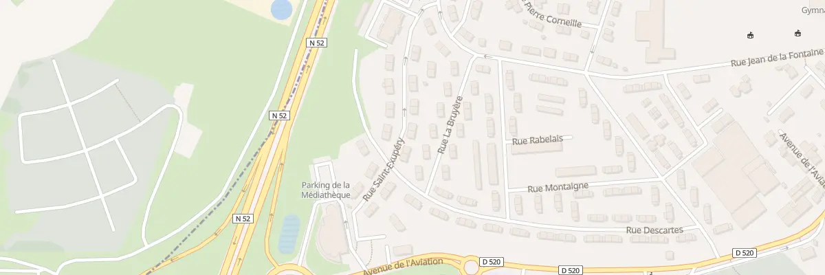 Plan du 29 Rue Saint Exupéry à Longwy