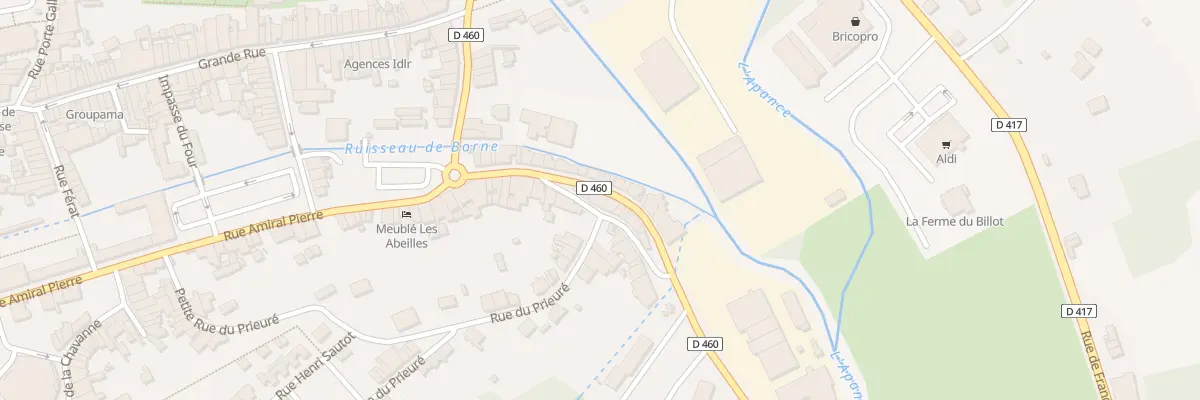 Plan du 106 Rue Amiral Pierre à Bourbonne-les-Bains