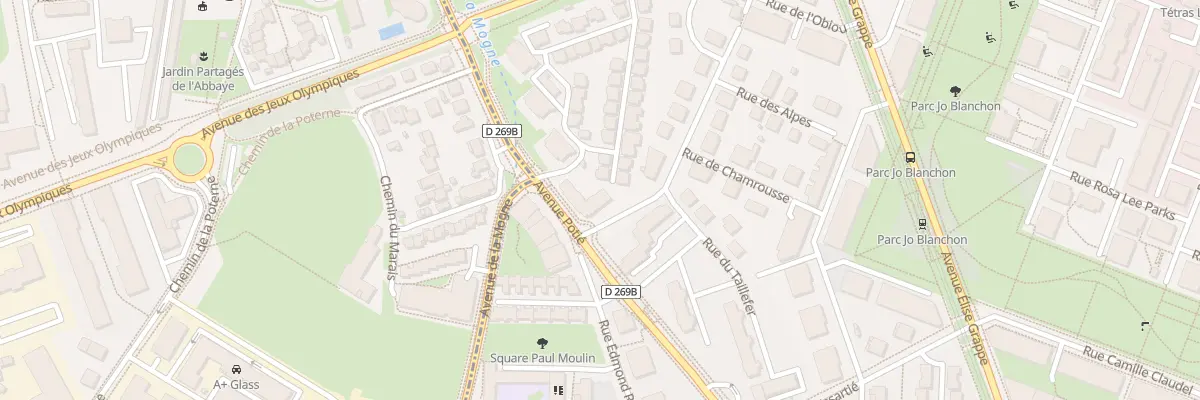 Plan du 20 Rue Lionel Terray à Saint-Martin-d’Hères