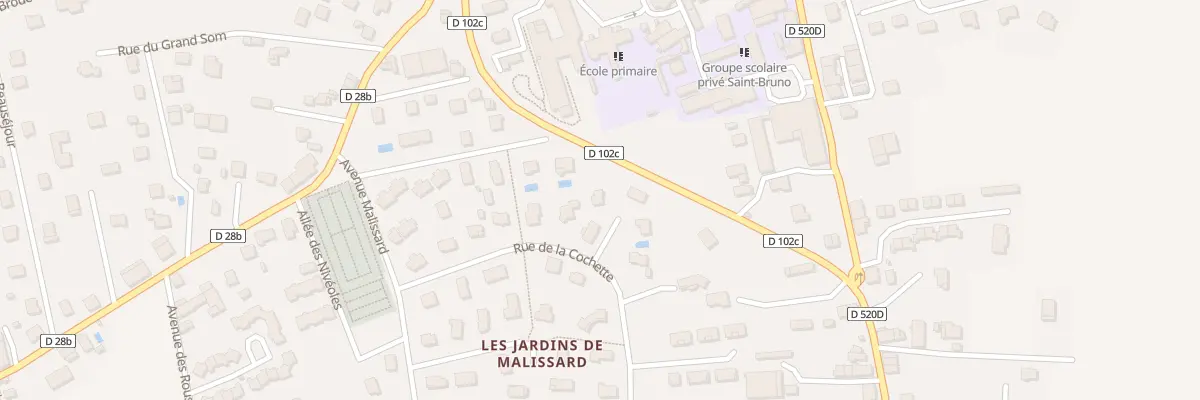 Plan du 15 Rue de la Cochette à Entre-deux-Guiers