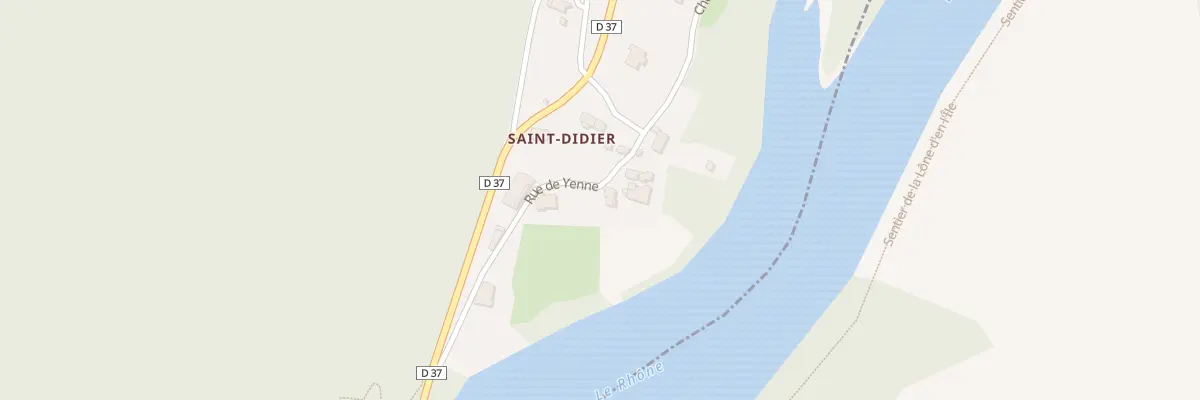 Plan du 224 Rue de Yenne à Parves et Nattages