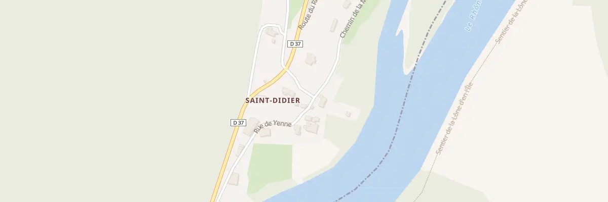 Plan du 251 Rue de Yenne à Parves et Nattages