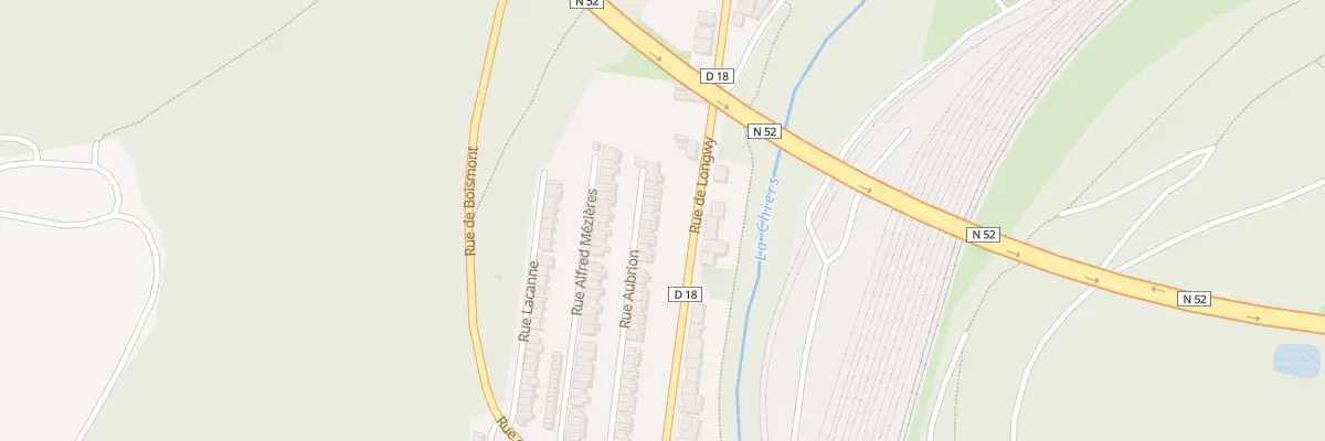 Plan du 42 Rue Aubrion à Réhon