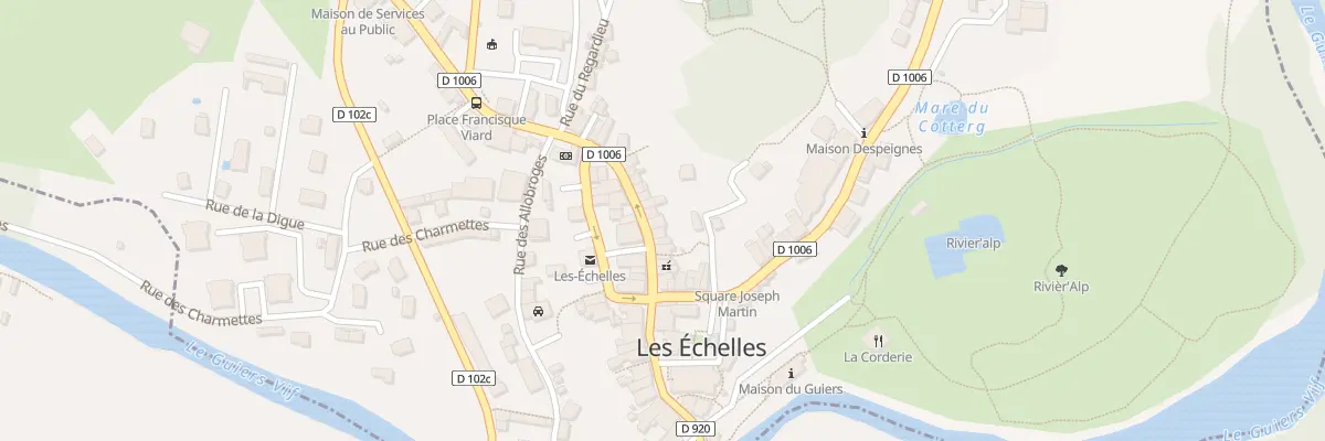 Plan du 18 Rue Jean-Jacques Rousseau aux Échelles