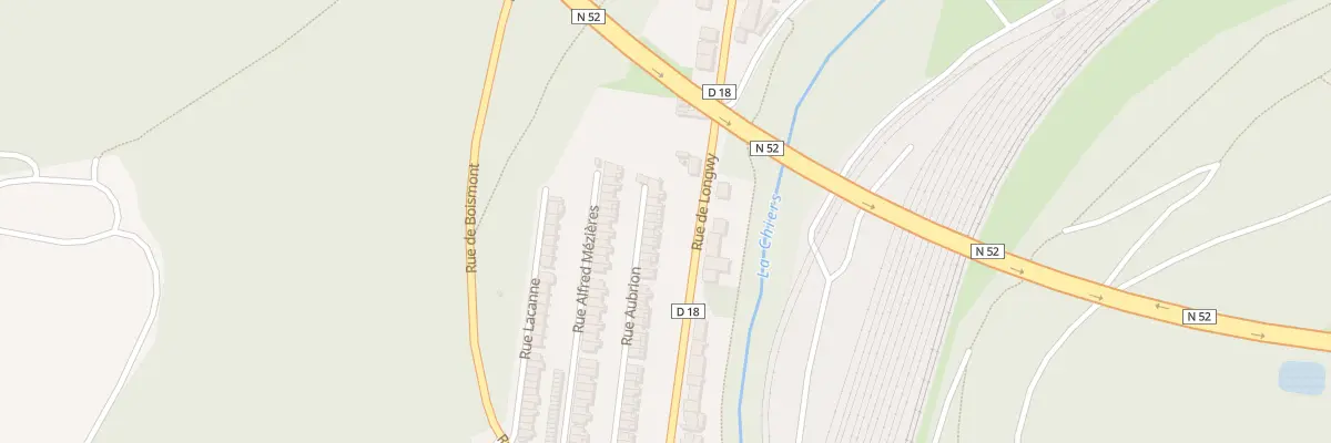 Plan du 44 Rue Aubrion à Réhon