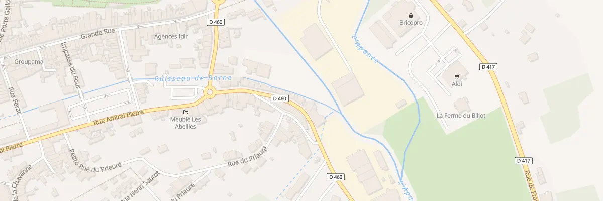 Plan du 57 Rue Amiral Pierre à Bourbonne-les-Bains