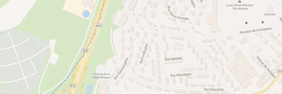 Plan du 15 Rue la Bruyère à Longwy