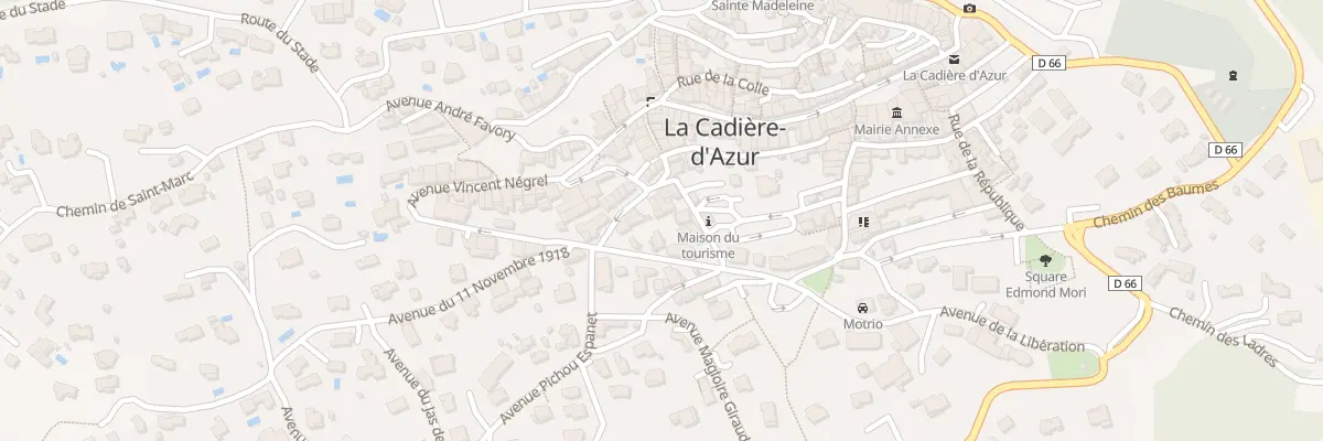 Plan du 5331 Vc Calade Saint Come à La Cadière-d’Azur