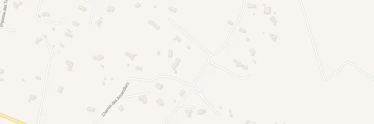 Plan du 551 Che des Amandiers à Pourrières