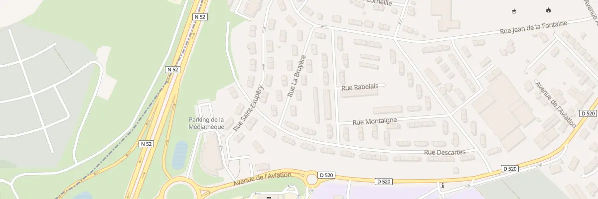 Plan du 6 Rue la Bruyère à Longwy