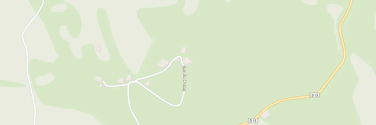 Plan du 458 Rue du Crozat à Échallon