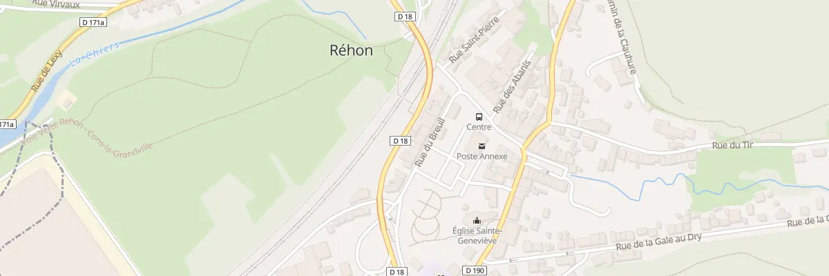 Plan du 10 Rue du Breuil à Réhon