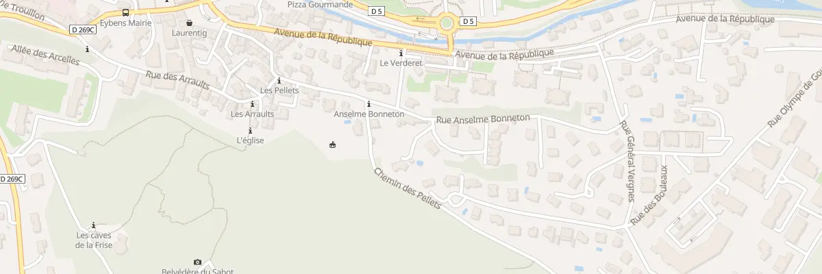Plan du 4 Rue Anselme Bonneton à Eybens