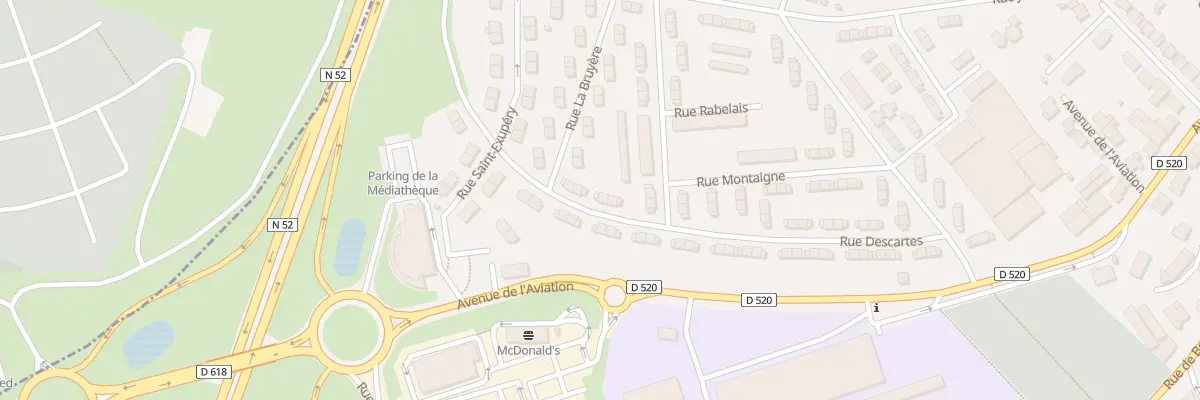 Plan du 24 Rue Descartes à Longwy