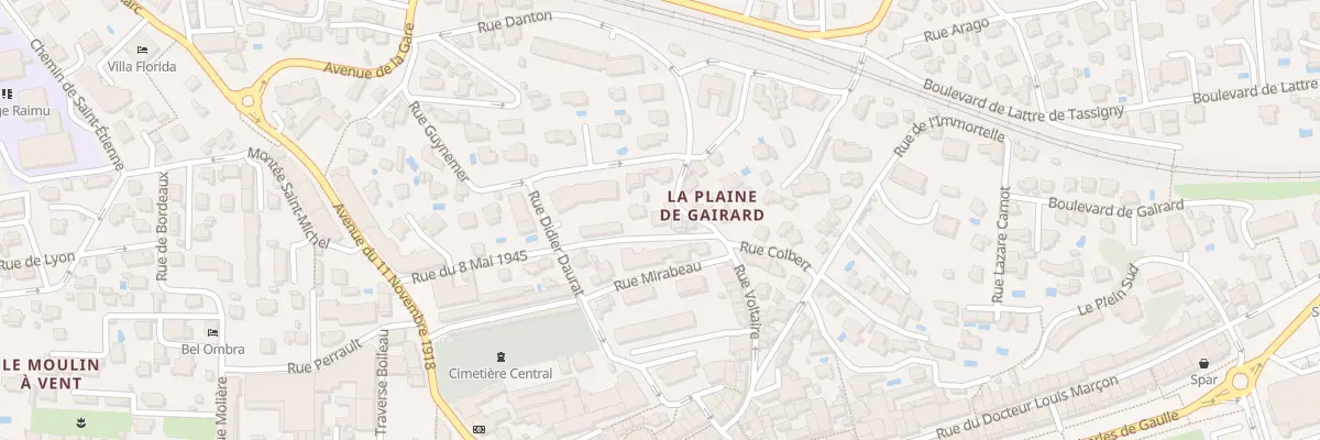 Plan du 32 Rue du 8 Mai à Bandol