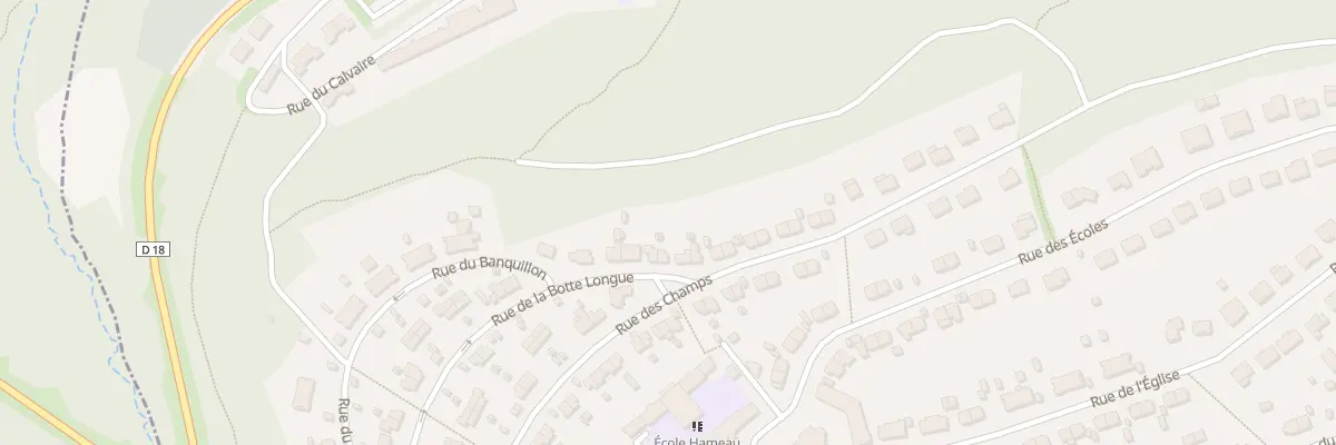 Plan du 37 Rue de la Botte Longue à Réhon