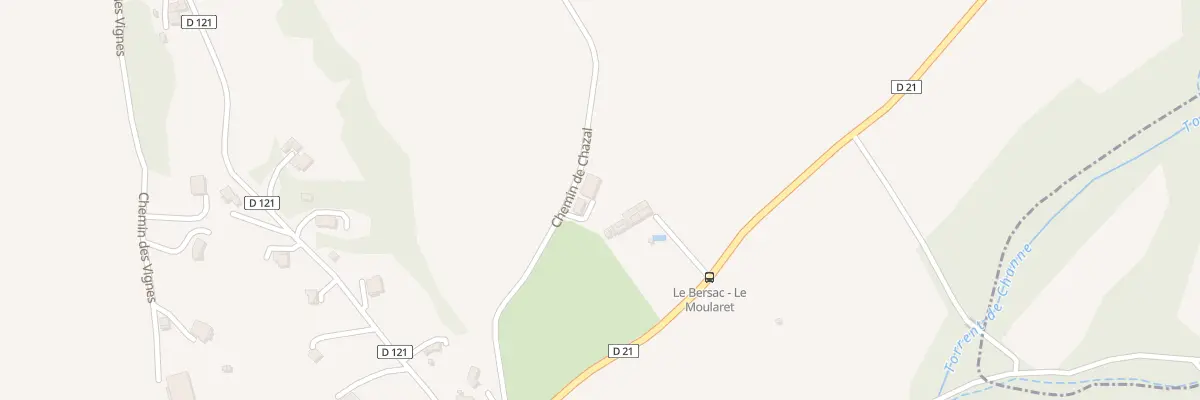 Plan du 5099 Moularet au Bersac