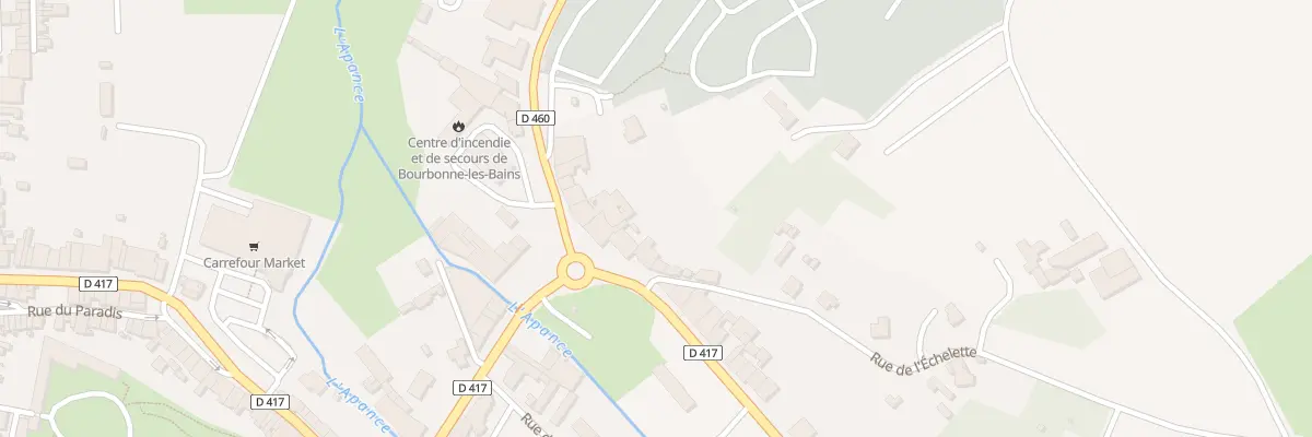 Plan du 37B Av de la Gare à Bourbonne-les-Bains