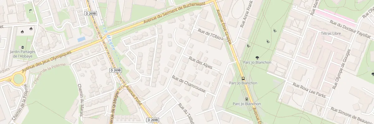 Plan du 7 Rue Lionel Terray à Saint-Martin-d’Hères