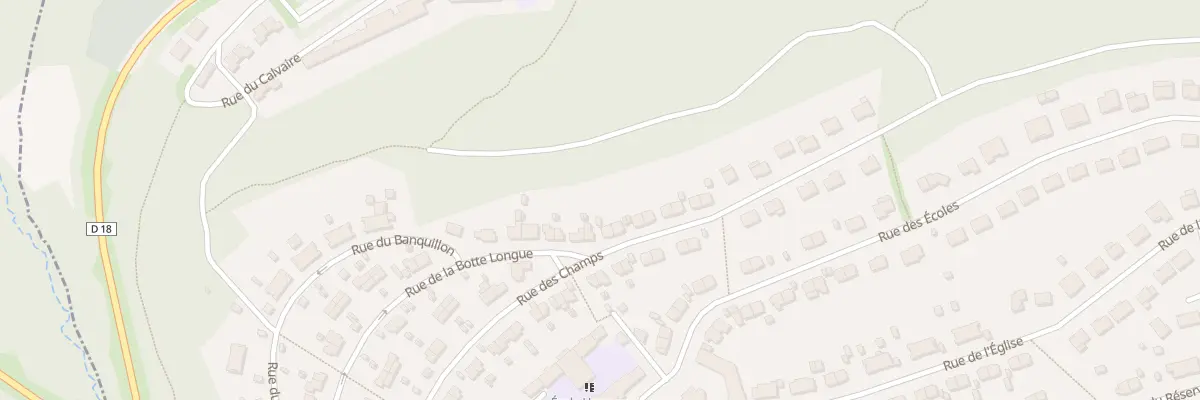 Plan du 57 Rue des Champs à Réhon
