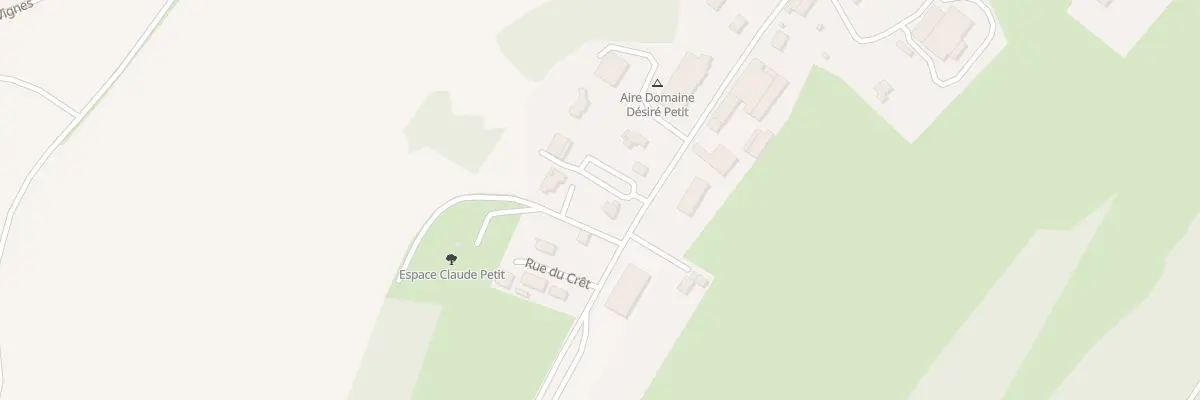 Plan du 5140 Rue Ferriere à Pupillin