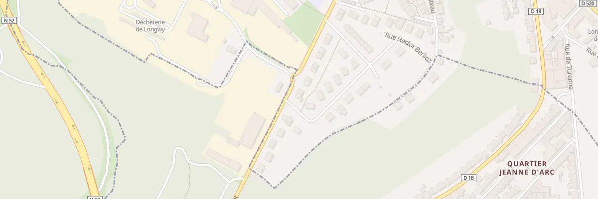 Plan du 79 Rue de Boismont à Longwy