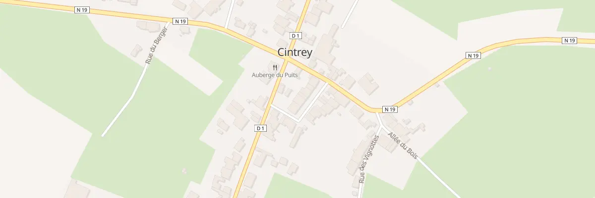 Plan du 5033 Le Village à Cintrey