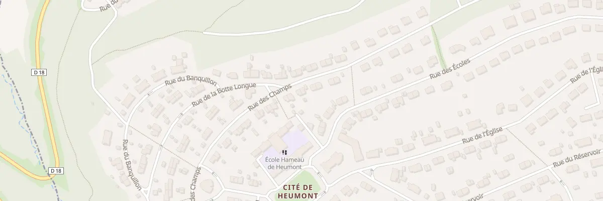 Plan du 55 Rue des Champs à Réhon