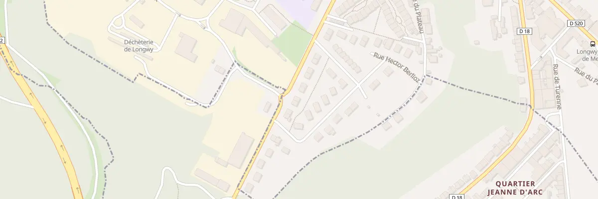 Plan du 73 Rue de Boismont à Longwy