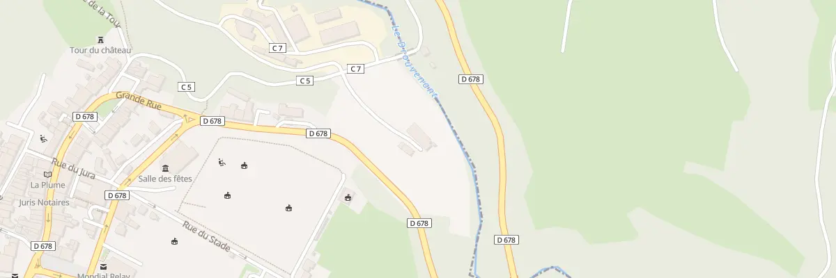 Plan du 5399 Chez Bonnetant à Clairvaux-les-Lacs